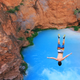 Illustration for article titled What Its Like To Jump Off The Prettiest Waterfalls In America
